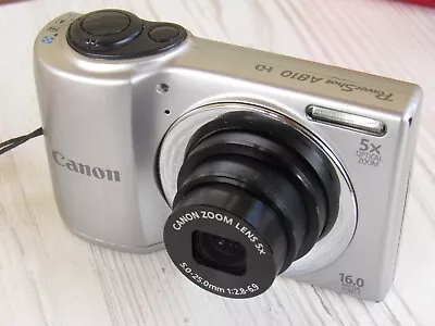 Canon PowerShot A810   Silver Digital Camera #2e42232213 • $79