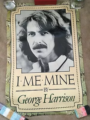 Beatles George Harrison I ME MINE Original Book Poster - 20 X 30 Inches - NEW • $39.99