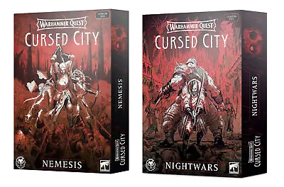 Warhammer Quest Cursed City NightWars & Nemesis Expansions Games Workshop • $175