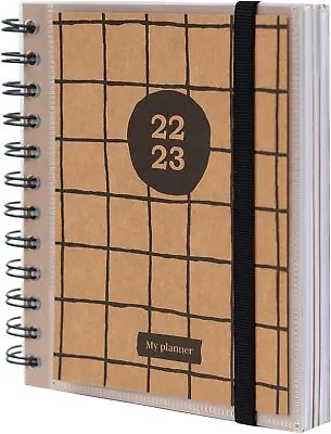 £6.61 • Buy Kraft Diary 2022-2023 | Back To School 11 Months Academic Diary Day To Page