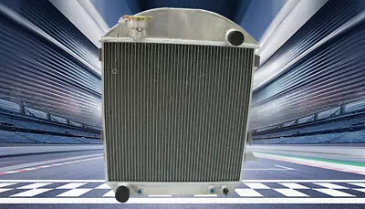 FOR MODEL-T-BUCKET FORD ENGINE 3 ROW Aluminum Radiator 1924-1927 25 26 27 AT/MT • $137