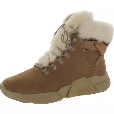 Mark Nason Womens Block Chalet Brown Winter & Snow Boots 5.5 Medium (BM) 8449 • $42.99