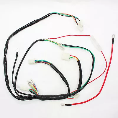 Electric Start Wiring Harness Loom 50cc 110cc 125cc PIT QUAD DIRT BIKE ATV BUGGY • $18.35