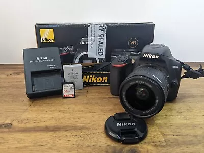 Nikon D3500 24.2MP DSLR Camera + 18-55mm VR Lens Bundle - 871 Shutter Count! • $579