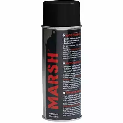 Marsh Spray Stencil Ink Black 12/Case • $140.99