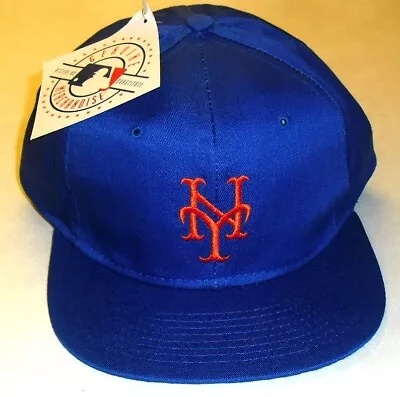 New York Mets 90s Vintage Mens Snapback Hat New Tags Gooden Strawberry Mlb • $26.39