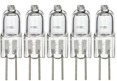 🤡💡💡(5x)  12V 20W G-6.35 Bi-Pin Base -  Miniature Halogen Bulb - 2 Pin • $2.97