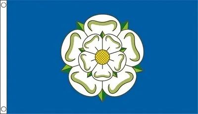 3' X 2' YORKSHIRE FLAG English County White Rose England Leeds York  • £5.50