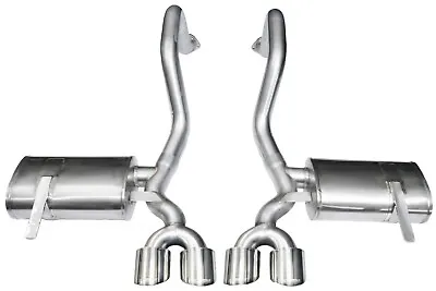 Corsa Xtreme 2.5  Axle-Back Exhaust System 4.0  Tips 1997-2004 Corvette C5 / Z06 • $1712.99