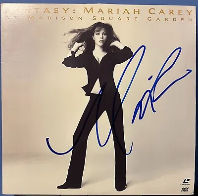 $449.99 • Buy Mariah Carey Signed Live From Madison Square Garden Laser Disc