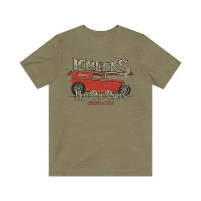 Lobeck's Hot Rod Parts 1973 Vintage Men's T-Shirt • $29.95