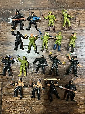 Vintage 1986 Mattel GUTS Military Figures Lot Of 18 Fighters G.U.T.S. • $29.99