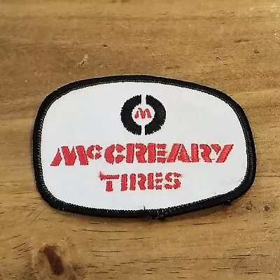 Vintage Uniform Patch McCREARY TIRES For Hat Jacket Uniform • $7.96