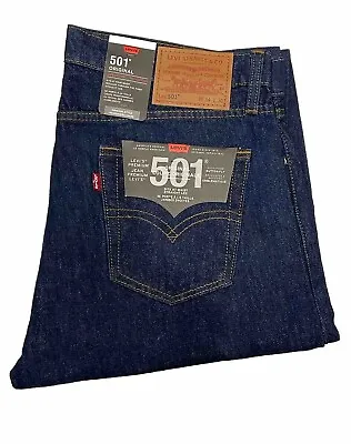 Levi's® 501 Original Regular Fit Men's Jeans Onewash Blue (All Sizes) • £33.99