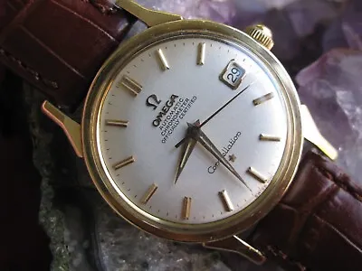 Vintage Omega Constellation Chronometer Gold-On-Steel Automatic Wrist Watch • $1699.99