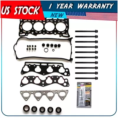 ✔Head Gasket Bolts Set Fits 96-00 Honda Civic Del Sol D16Y5 D16Y7 D16Y8 D16B5 • $46.19