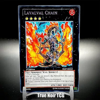Lavalval Chain HA07-EN019 Secret Rare 1st Edition (VLP) • $9.31