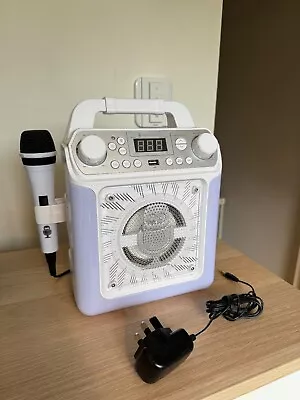 The Singing Machine SML650W Bluetooth Karaoke Machine With Voice Changer And LED • £20