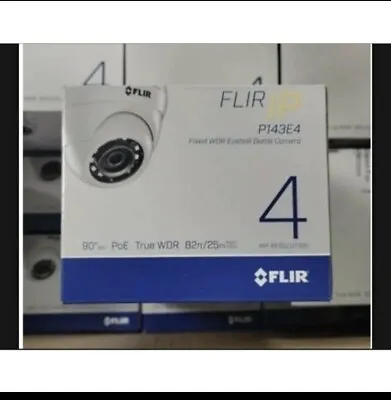 $37.95 • Buy FLIR Digimerge  P143E4 4MP Outdoor Network Camera WDR, 2.8MM, 82FT Night 069