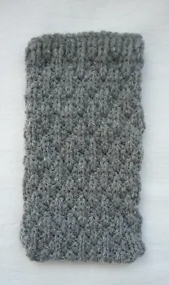  1 X Hand Knitted Mobile Phone Case/Cover/Pouch/Sock Only 99p  Smartphone Size • £0.99