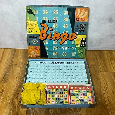 Chad Valley BINGO De Luxe Game | 100% Complete | Vintage Family Game • £5.95