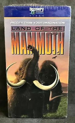 NEW VHS Tape! - Land Of The Mammoth 2001 Discovery Channel • $3.95