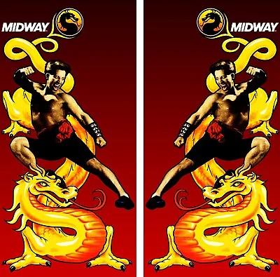 Mortal Kombat Arcade Side Art Artwork MK CPO Midway Laminated Satin Finish • $147.99
