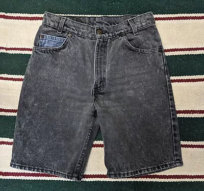 VTG Levi's SilverTab Jean Shorts Size 28 Student Fit Two Tone Pocket • £24.09