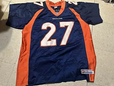 VINTAGE STEVE ATWATER DENVER BRONCOS JERSEY Nike PRO LINE Size 52 Rare 2XL • $300