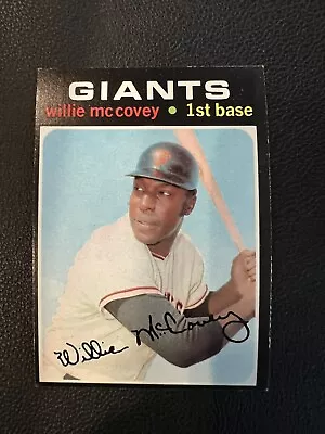 1971 Topps Baseball Card #50 Willie Mccovey VG-EXMINT • $5.50