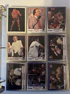 1991 Kayo Boxing 250 Card Set With 2-Holograms Bonus Tommy Morrison Promo Card! • $79.95