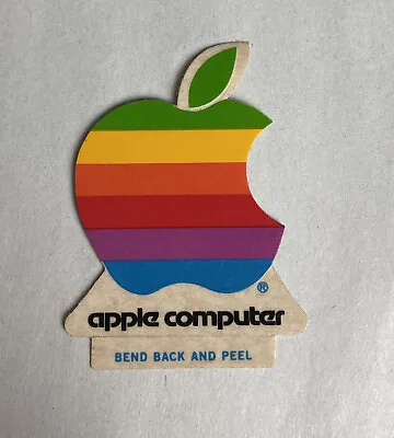 Apple Macintosh Computer Logo Rainbow Decal Stickers Vintage 80s • $4.99