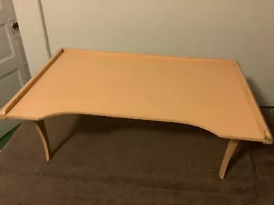Vintage Wooden Folding Bed Serving Tray By R. R. Scheibe • $38.99