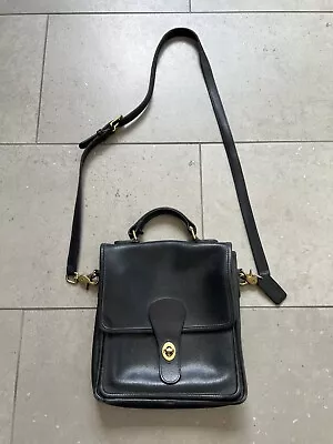 Vintage Coach Willis Station Leather Crossbody Shoulder Purse Handbag Bag 5130 • $104.97