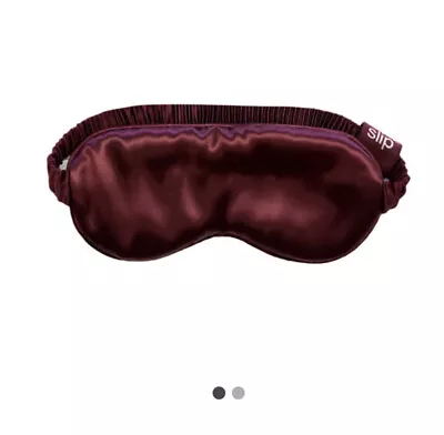$14.21 • Buy Slip Pure Silk Sleep Mask Plum Eyemask Sealed Box New