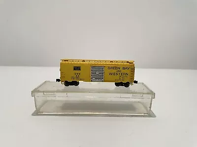 Bachmann N Scale Model Trains Train Green Bay And Western Boxcar GBW60 • $0.99