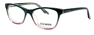STEVE MADDEN - FROSSTED 47/14/125 GREEN - NEW Authentic KIDS EYEGLASSES Frame • $24.95