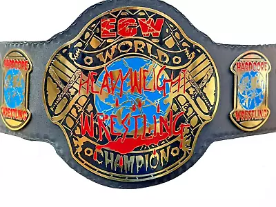 HARDCORE ECW World Heavyweight Wrestling Championship Title Belt 2 MM Replica • $120.09