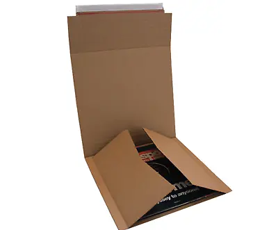 20 12″ Lp Size C Multi (Holds 1-6) Lp Postal Mailers Vinyl Record Box +FREE 24h • £26.99