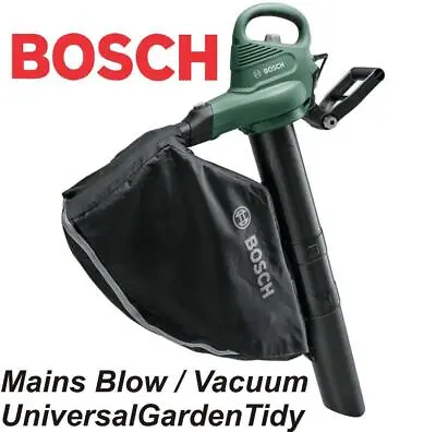 £79.99 • Buy Bosch UniversalGardenTidy Leaf Blower / Garden Vacuum Leaf Vac