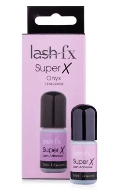 Lash FX Super X Onyx Lash Extension Glue/Adhesive 1-2s 5ml SALE PRICE • £18.95