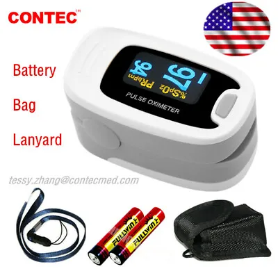 FDA Finger Pulse Oximeter OLED Blood Oxygen Meter Heart Rate SpO2 Monitor Sensor • $9.99