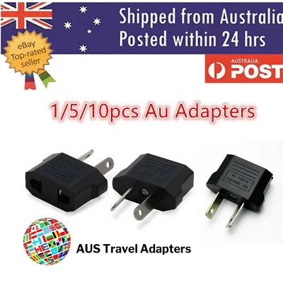 $5.90 • Buy USA US EU JAPAN ASIA To AU Australia Plug AC Power Adapter Travel Converter #2