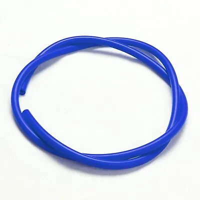 $2.06 • Buy 8mm Id Silicone  Boost / Air Vacuum Hose/ Line/pipe/tube By Foot/feet Blue