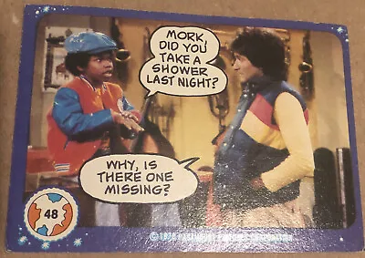 Vintage Mork And Mindy Trading Card #48 1978 Robin Williams • $1.70