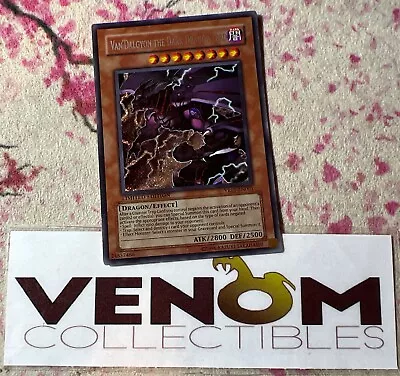 1x (HP) Van'Dalgyon The Dark Dragon Lord YR01-EN001 Secret Limited Ed. YuGiOh • $8.50