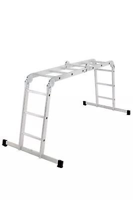 ***OFFER***MYPRO Aluminium Multifunction Ladder | 5IN1 |  4x3 | EN131  • £129.99