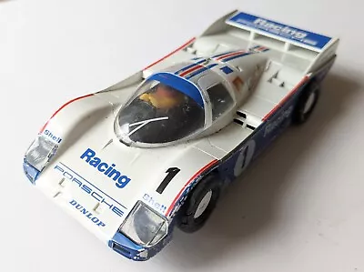 Scalextric C444 Porsche Racing 962C Le Mans Vintage Slot Car No Mirrors UNTESTED • £13.99