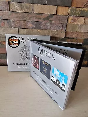 Queen Greatest Hits 1 2 3 CD Platinum Set. • £9.95