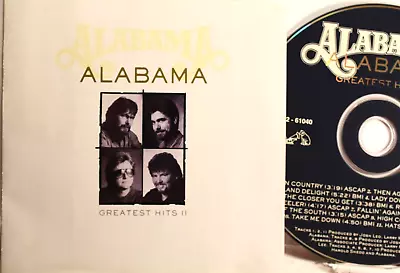 ALABAMA  GREATEST HITS II  (CD 1991 BMG) Contem Country G+ Cond Ships Free • $6.19
